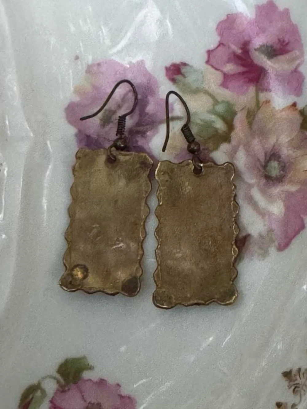 Handcrafted multi metal Gold & Silver tone Drop Earrings - Women Jewelry